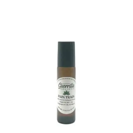 pain relief roller with arnica and essential oils for sore muscles and joints