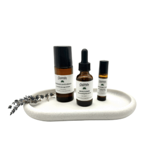 rejuvenating skincare set for smooth healthy skin with serum and rollers